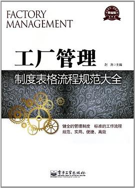 工厂管理制度表格流程规范大全